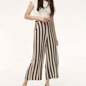 Wilfred Aritzia Striped Faun Pants